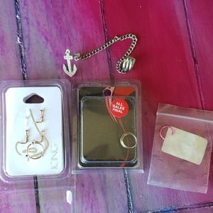 Nose Ring and Earring Chain Cuff Lot